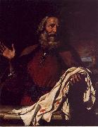  Giovanni Francesco  Guercino Jacob Receiving Joseph's Coat China oil painting reproduction